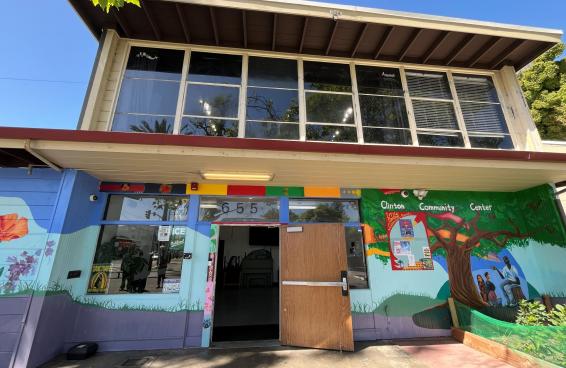 Clinton Park Recreation Center in Oakland.