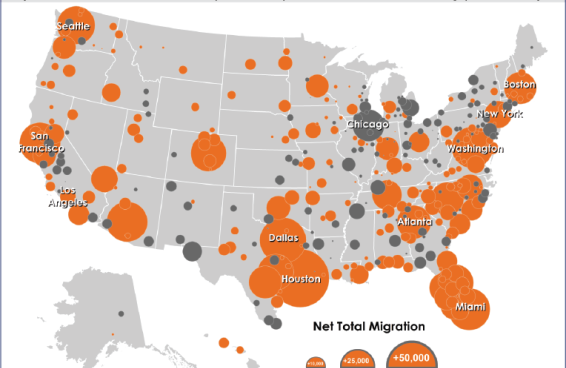 map of us city growth 2014