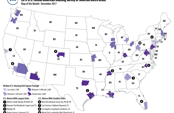 map of house square footage