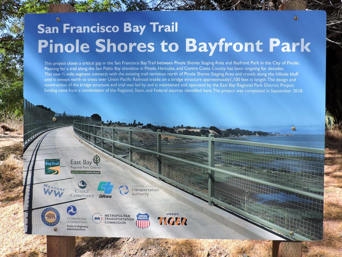 Bay Trail Openings: Hercules and Pinole