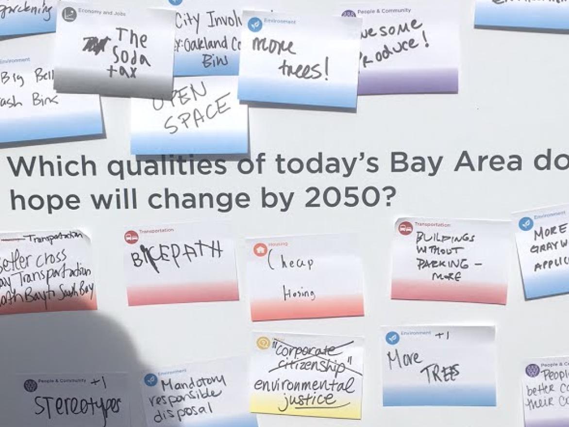 Comments received at one of the outreach events.