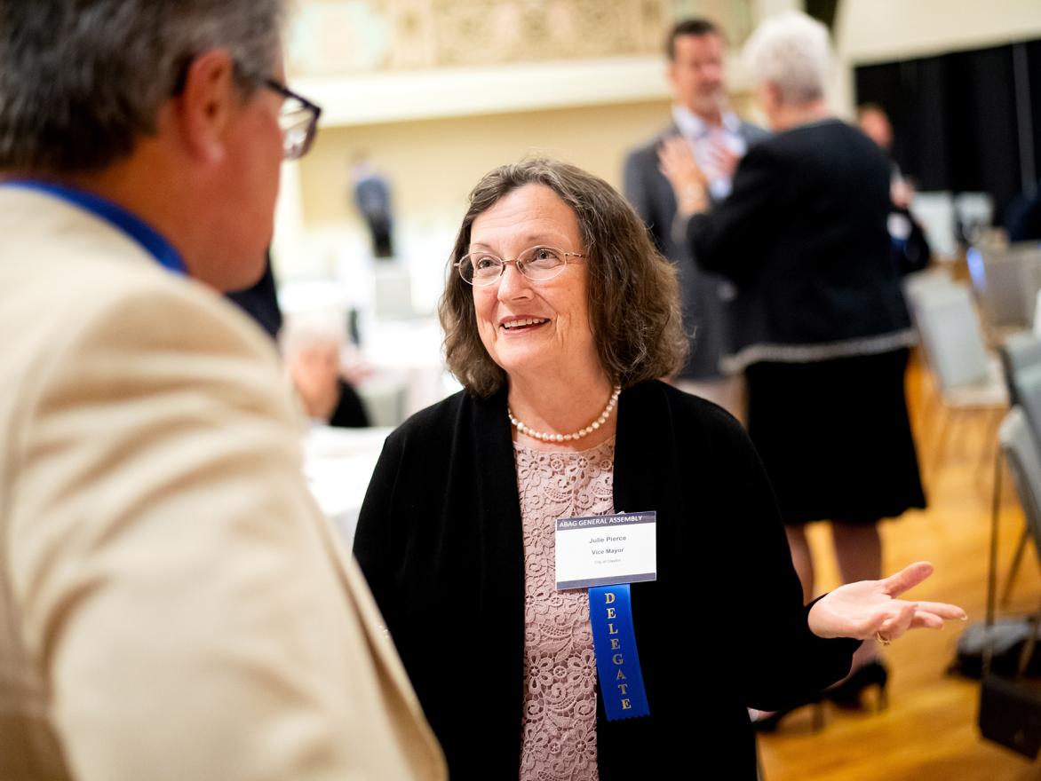 Clayton Vice Mayor Julie Pierce