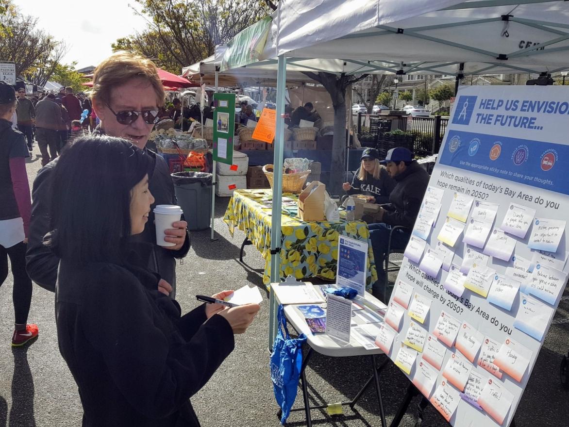 At the Mountain View Farmers' Market, shoppers tell us what they want for the future of the region.