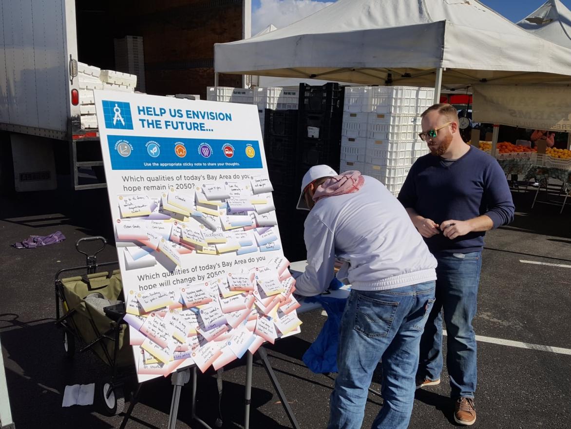 Shoppers at the Newark Farmers Market tell us what they want to see in the Bay Area by 2050.