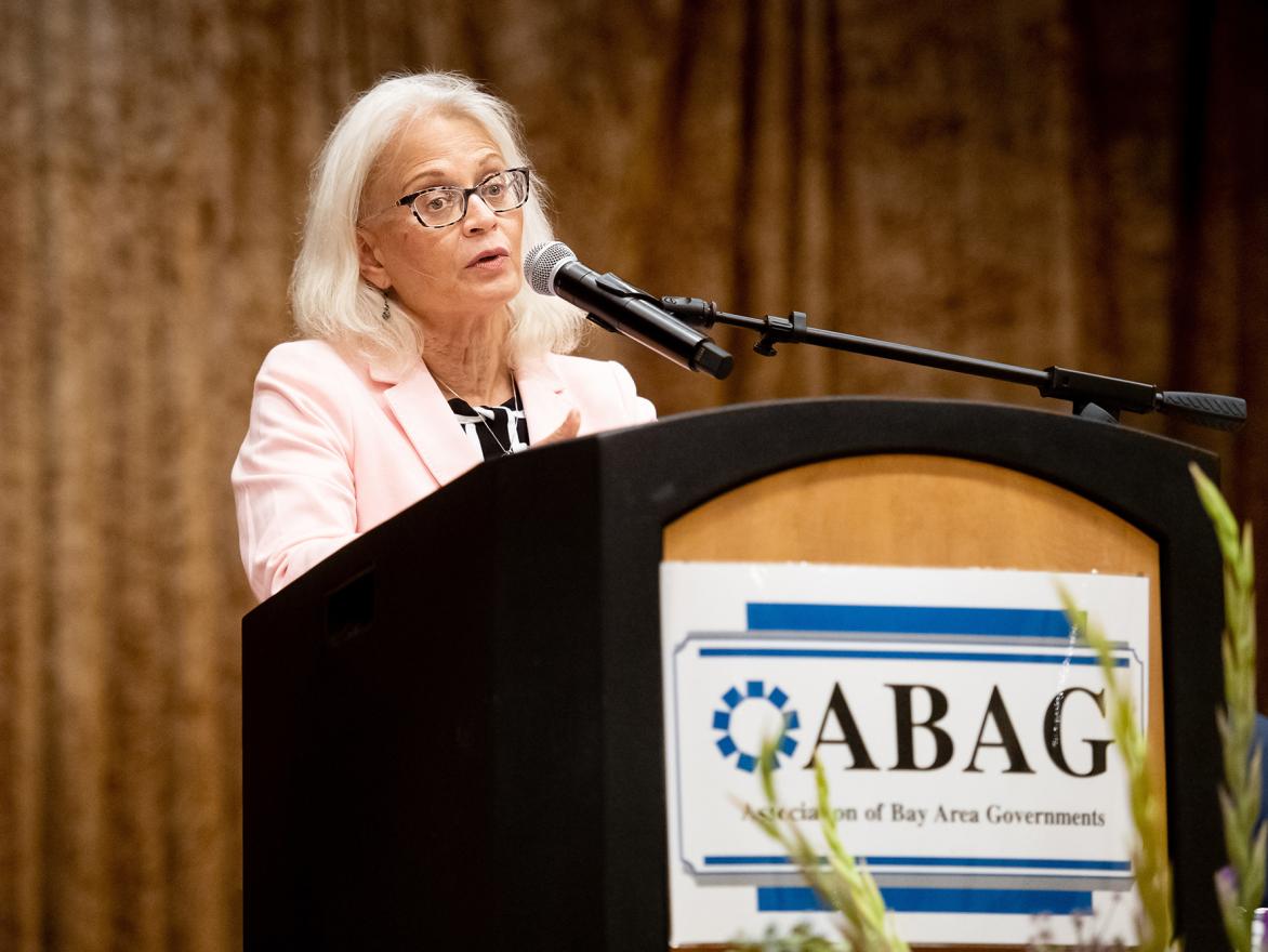 ABAG-MTC Executive Director Therese McMillan