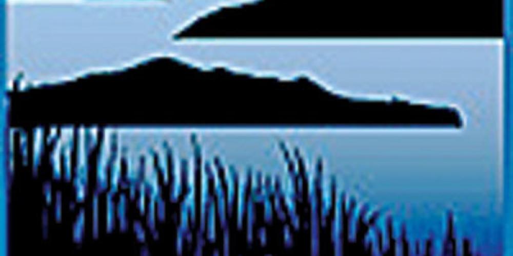 Estuary Logo reading San Francisco Estuatry Partnership with graphic of the bay with islands and bridge in the background