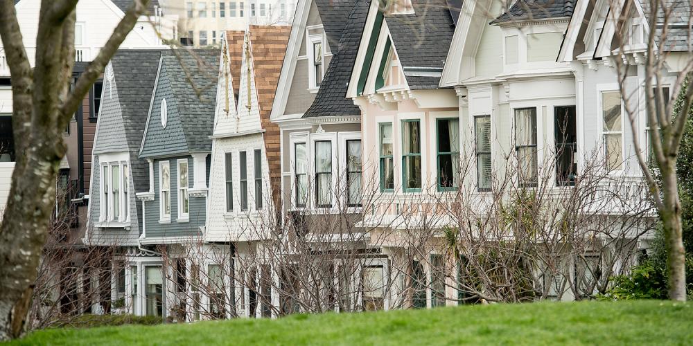 Homes in San Francisco.