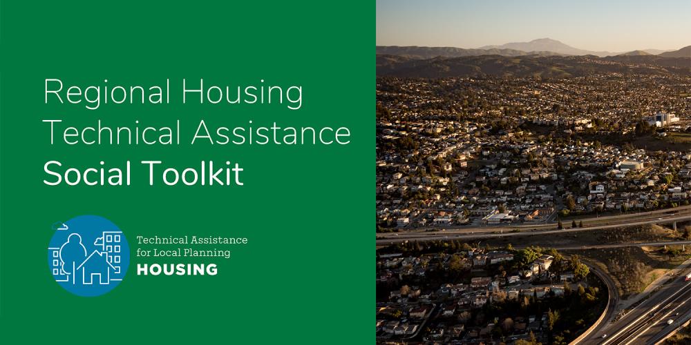 Regional Housing Technical Assistance Social Toolkit document cover.