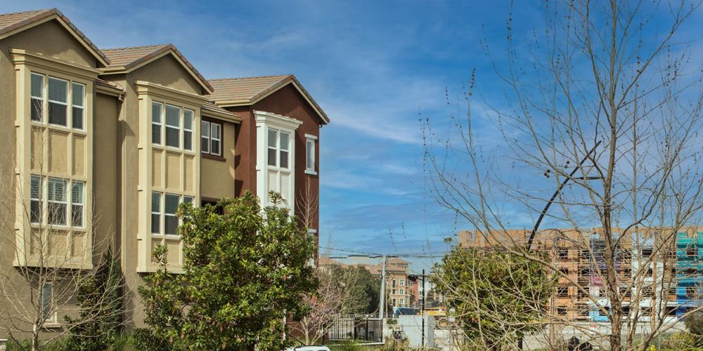 Multifamily housing near the Miltpitas BART Station.