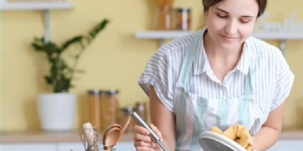 Woman cooking