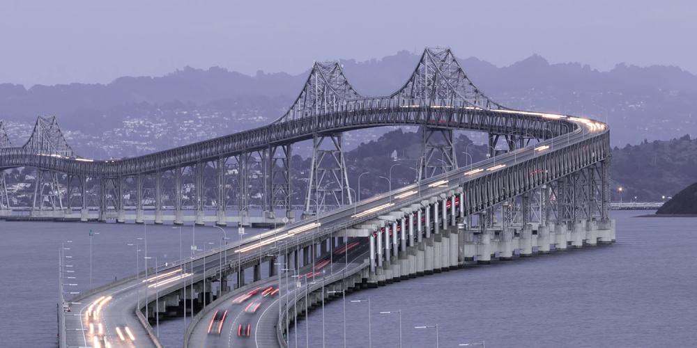 The Richmond-San Rafael Bridge.