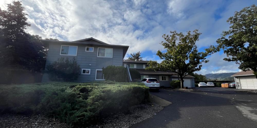 View of the Monte Vista apartments in St. Helena.