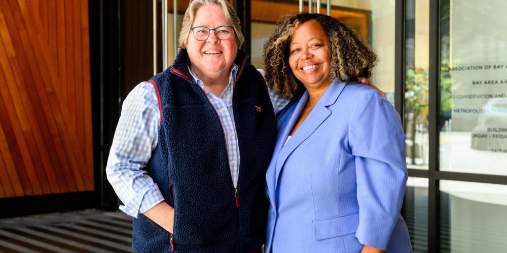 Rohnert Park Council Member Susan Adams and Solano County Supervisor Wanda Williams.