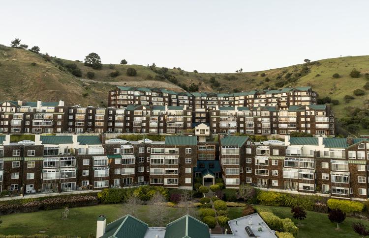 A housing complex at Point Richmond.