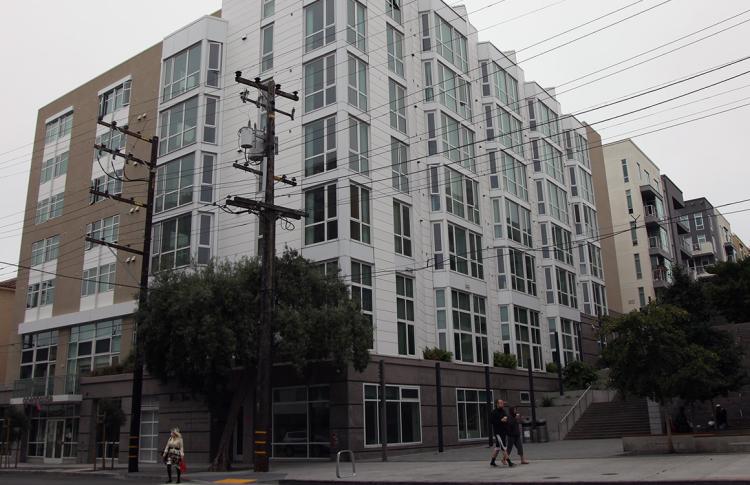 Open House senior LGBT community apartment building in San Francisco.