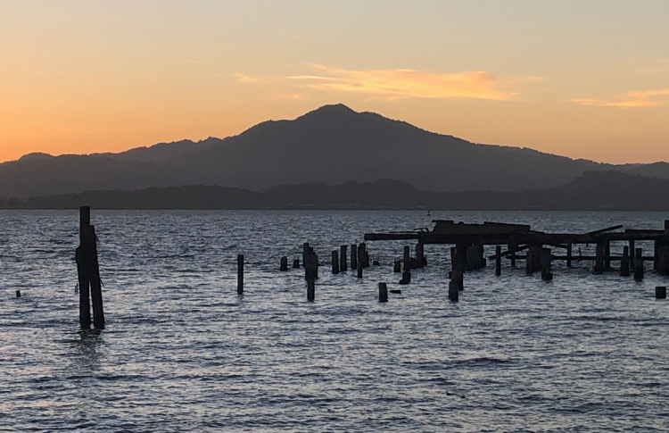San Pablo Bay with Mount Tamalpais