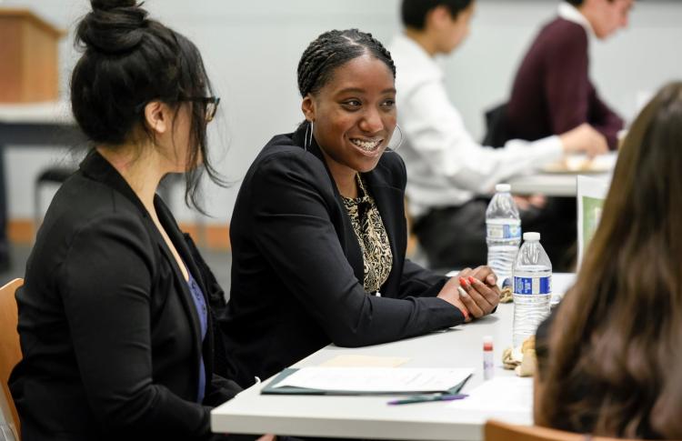 Interns from MTC's 2018 cohort celebrate their final presentations in San Francisco.