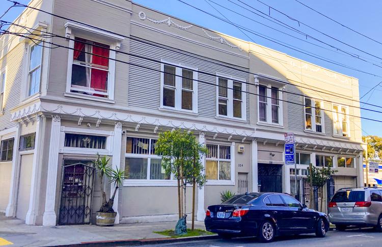 A permanently affordable apartment building in San Francisco.