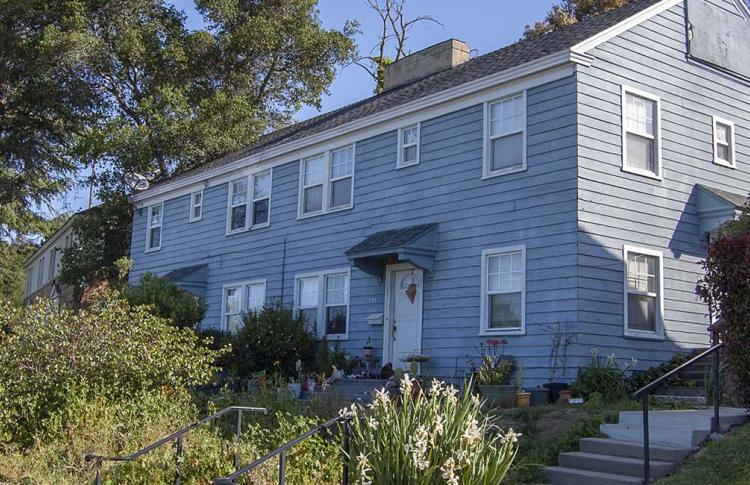 A suburban home.