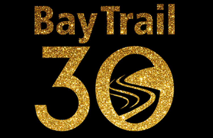 Bay Trail 30th Anniversary Logo