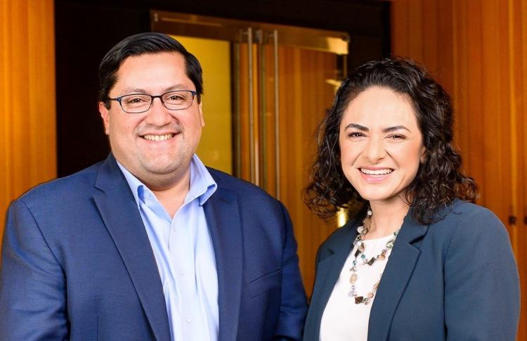 Jesse Arreguin and Belia Ramos