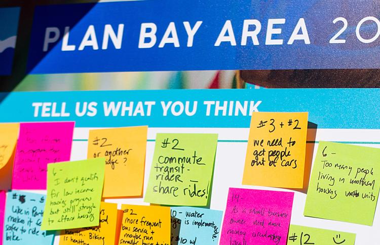 Plan Bay Area 2050 public engagement