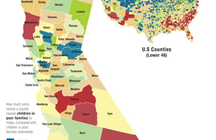 map of best and worst places growth