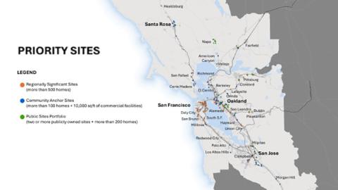 Small version of the Priority Sites map.